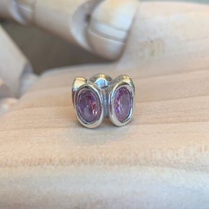 Pandora Pink Oval Lights Charm-Retired 790311PCZ